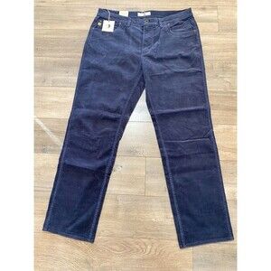 Duck Head Holston Mens 38X32 Blue Ink Stretch Corduroy 5 Pocket Pants